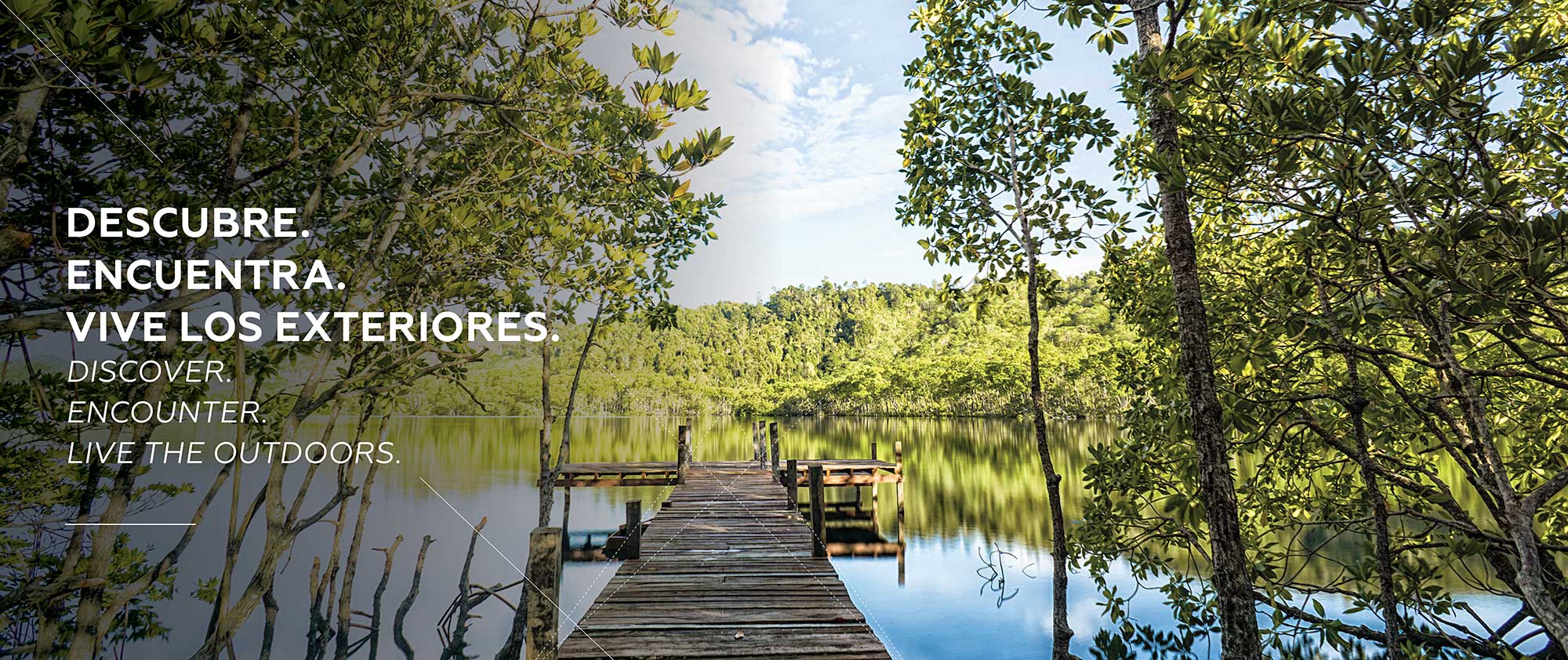Descubre, encuentra, vive los exteriores